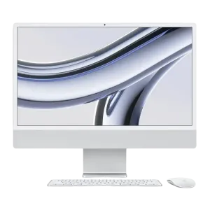 Моноблок Apple iMac A2873, 24", M3 with 8-core CPU and 10-core GPU, 16Гб/1024Гб, macOS Sonoma, Серебристый