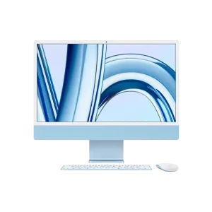 Моноблок Apple iMac A2873, 24", M3 with 8-core CPU and 10-core GPU, 8Гб/512Гб, macOS Sonoma, Синий