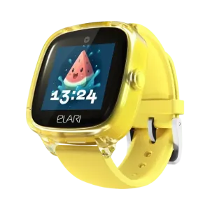 Детские часы Elari KidPhone Fresh 4G, 35мм, Жёлтый Детские часы Elari KidPhone Fresh 4G, 35мм, Жёлтый