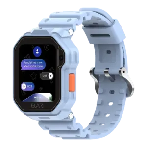 Детские часы Elari KidPhone Techno 4G, 44мм, Синий Детские часы Elari KidPhone Techno 4G, 44мм, Синий